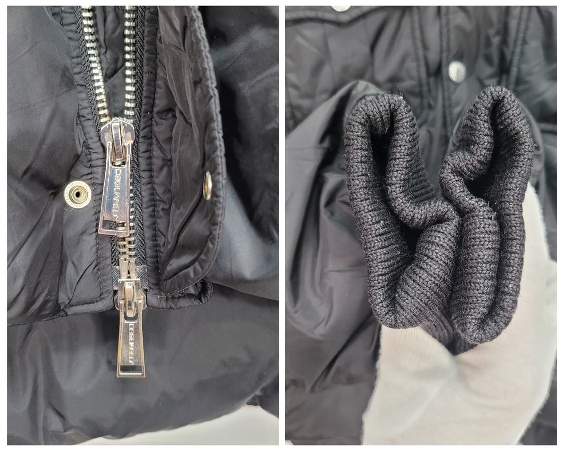 디스퀘어드 콤마이너 스틸로고 덕다운 숏 패딩 48사이즈 상품이미지7