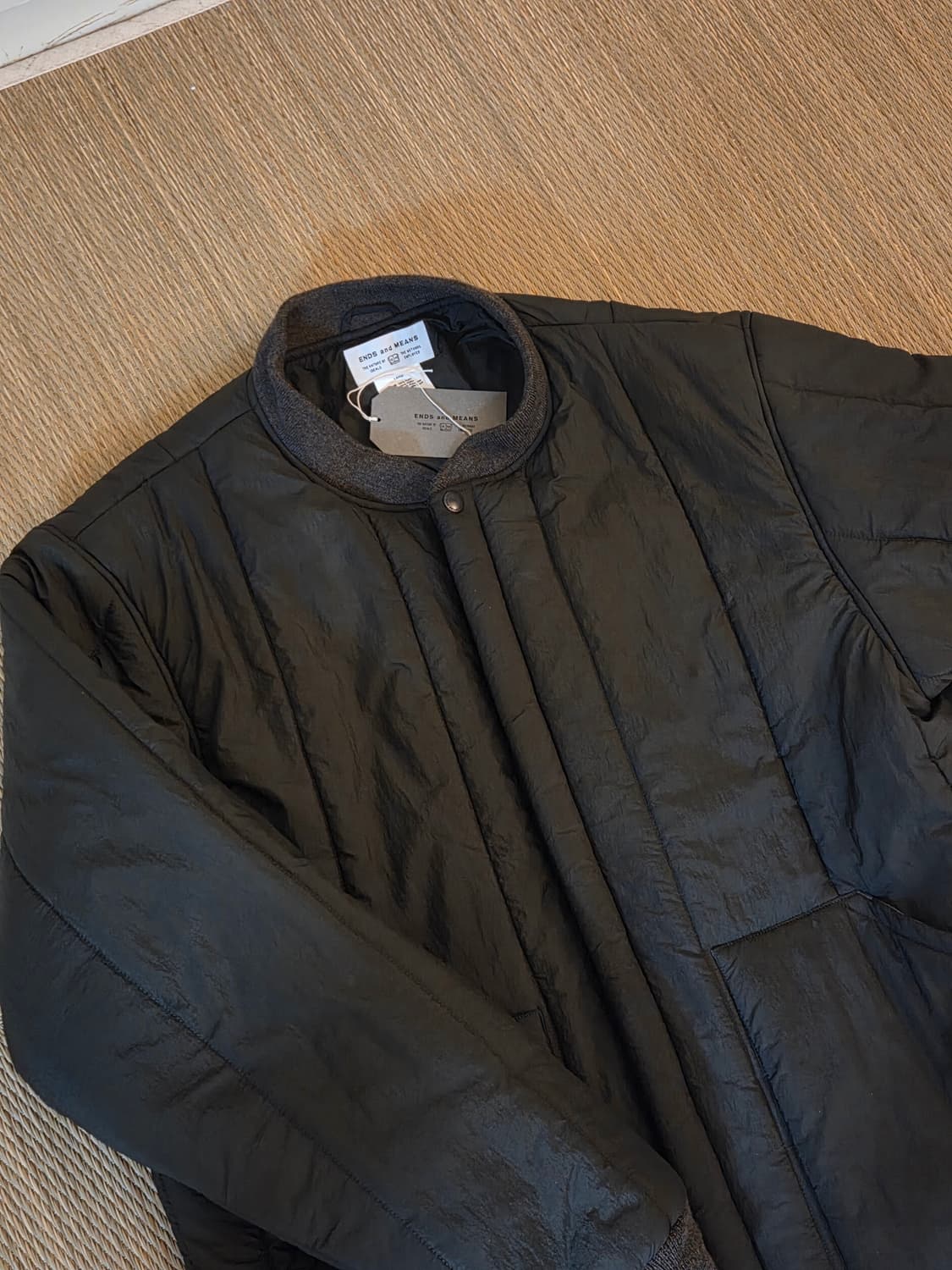 25Fw 엔즈앤드민즈 퀼팅자켓 L 상품이미지2
