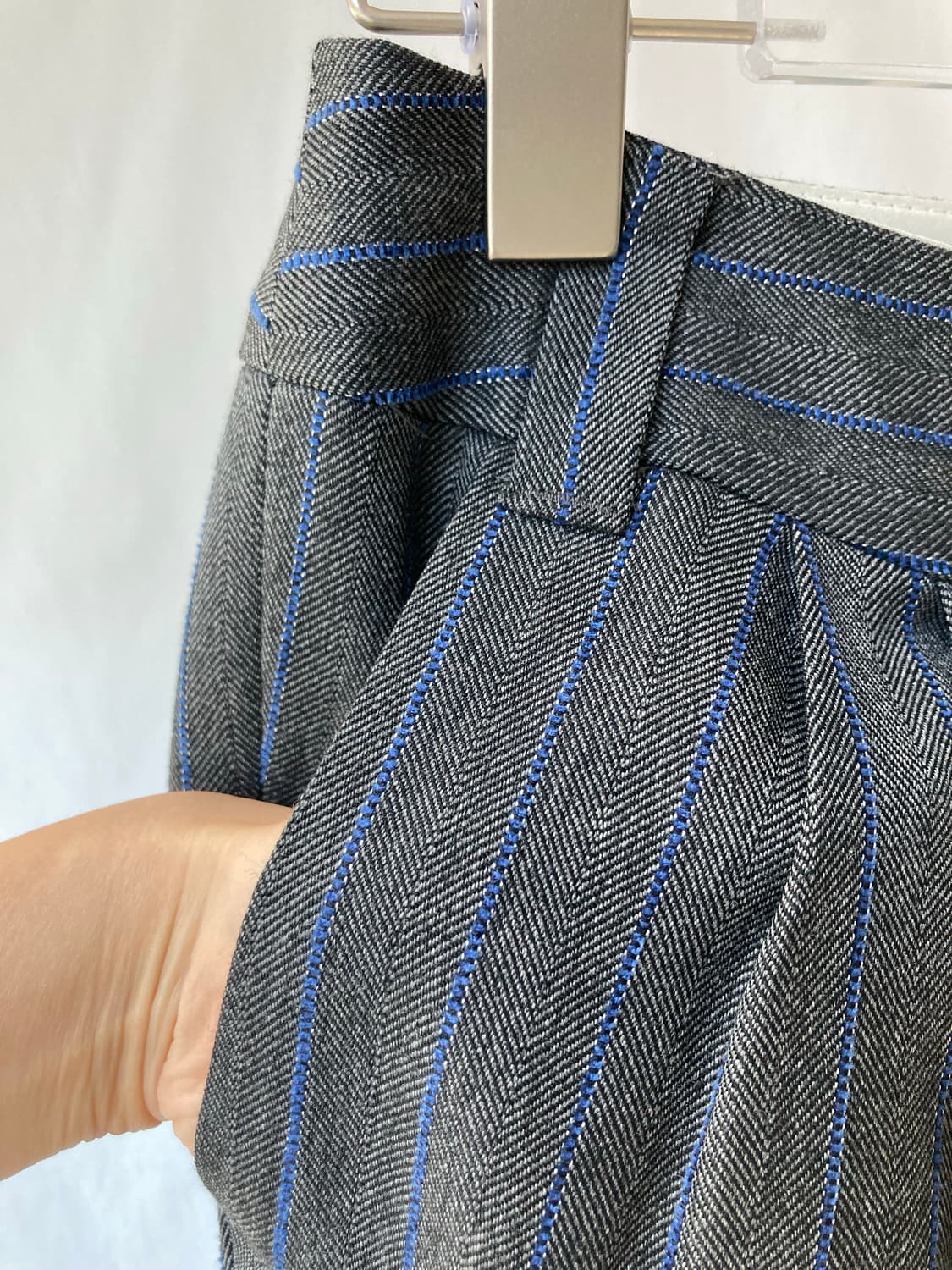 거의새것) 한섬 오즈세컨 여성 조거팬츠 정장바지 상품이미지4