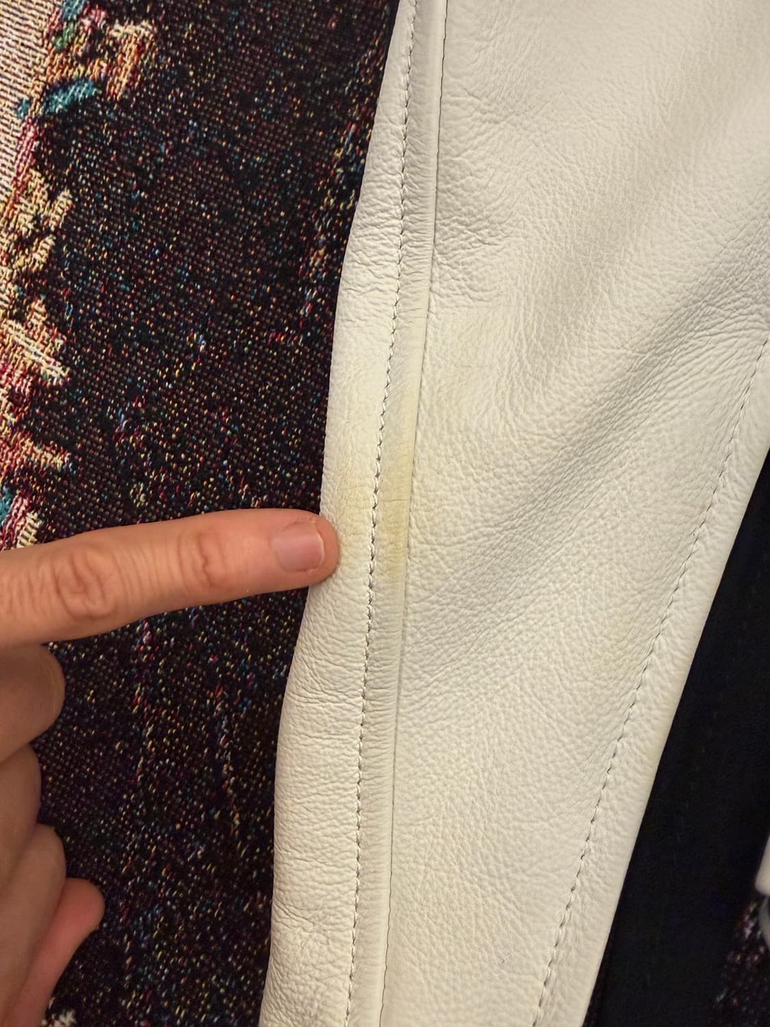 Alyx 알릭스 화이트/블랙 모토 레이싱 자켓 상품이미지8