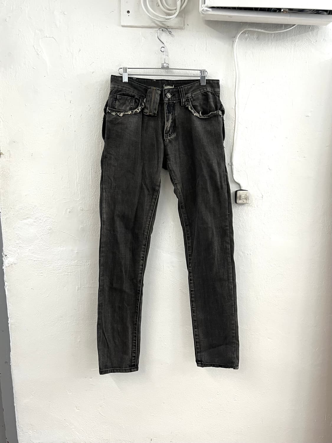 존갈리아노 08FW 아카이브 펑크 데님 팬츠 상품이미지4