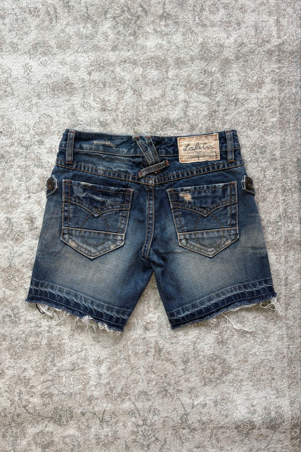 Lolita Jeans Distressed Cut-off Denim 상품이미지8