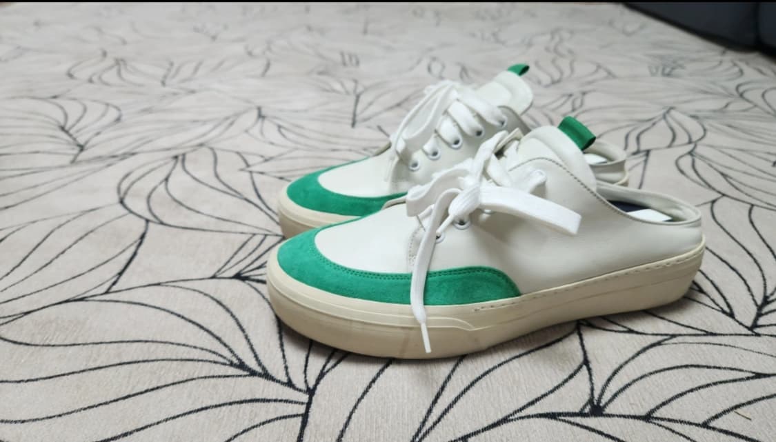 16SS SUNNEI 써네이 사보 그린 뮬 OG 260mm 상품이미지10