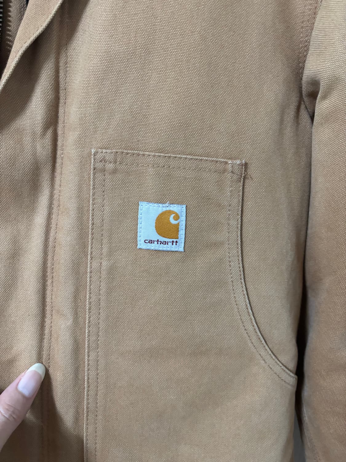 칼하트 j002 디트로이트 자켓 브라운 상품이미지3