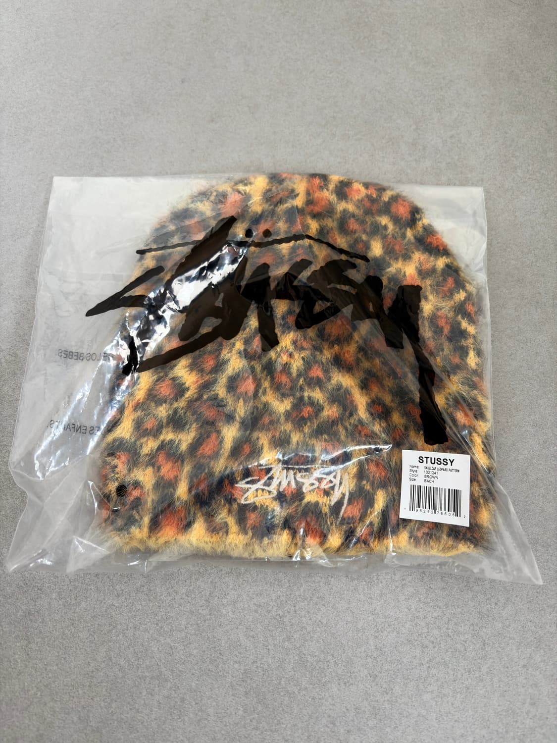 스투시 레오파드 스컬캡 상품이미지2