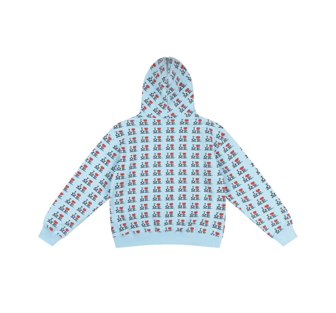 애슐리윌리엄스 I HEART ME BUTTERFLY HOODIE BLUE 상품이미지3