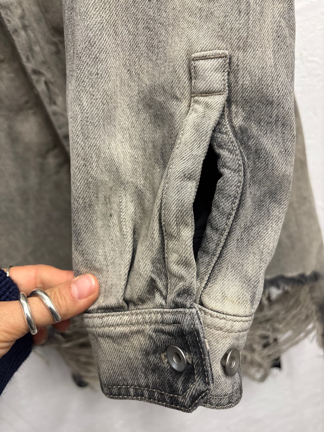 릭오웬스 다크쉐도우 outer shirt M 상품이미지9