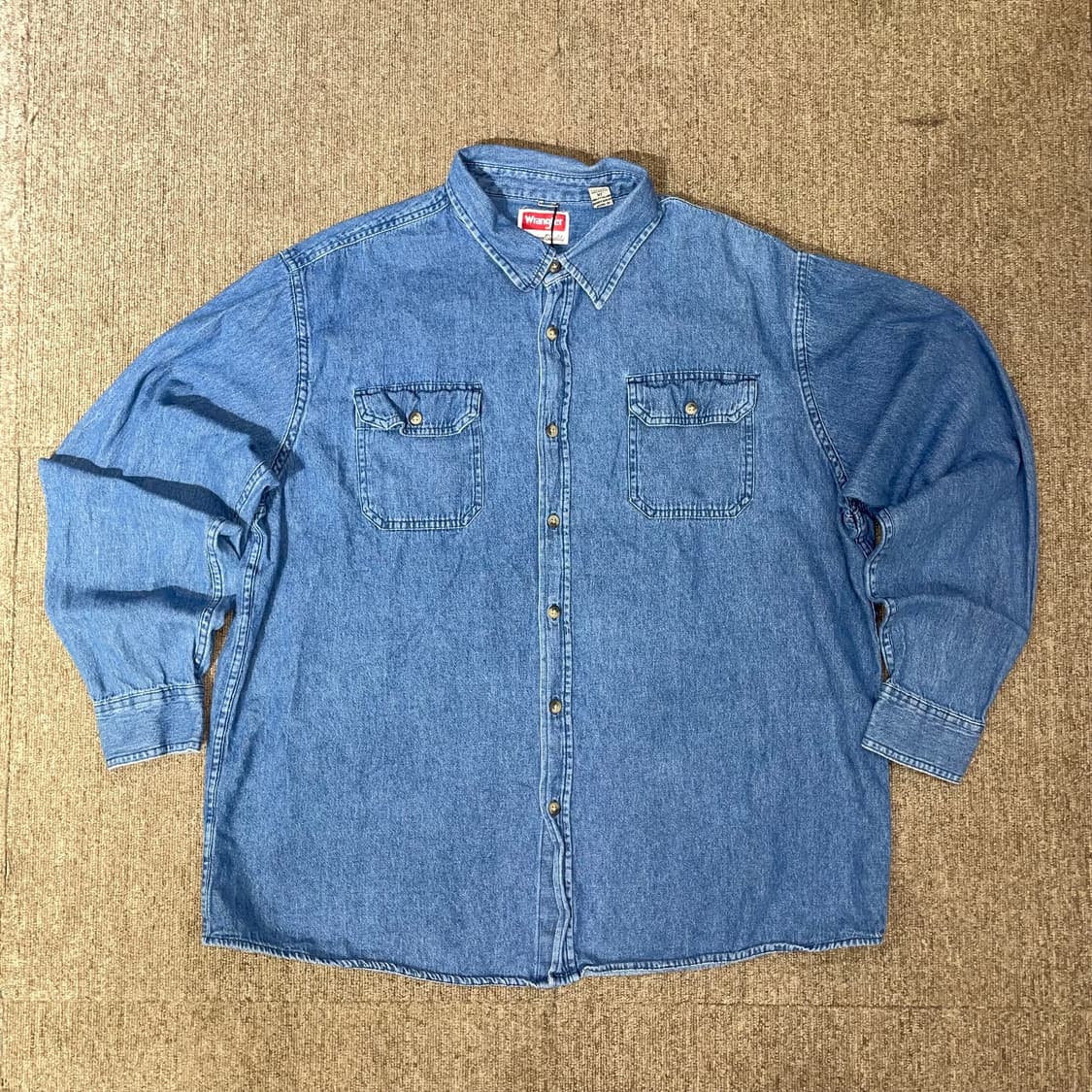  (XL) wrangler 랭글러 데님 셔츠 상품이미지3
