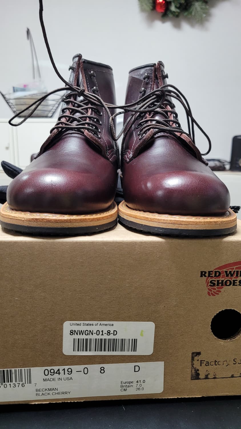 레드윙벡맨9419블랙체리260 상품이미지2