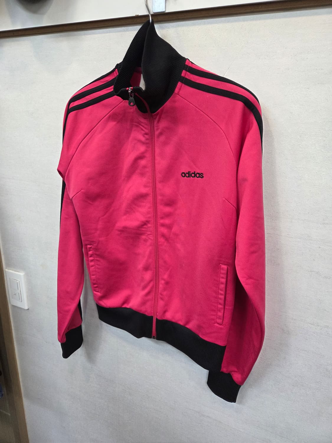 아디다스 베켄바우어 맛 트랙탑 져지 딥핑크검 95 상품이미지5