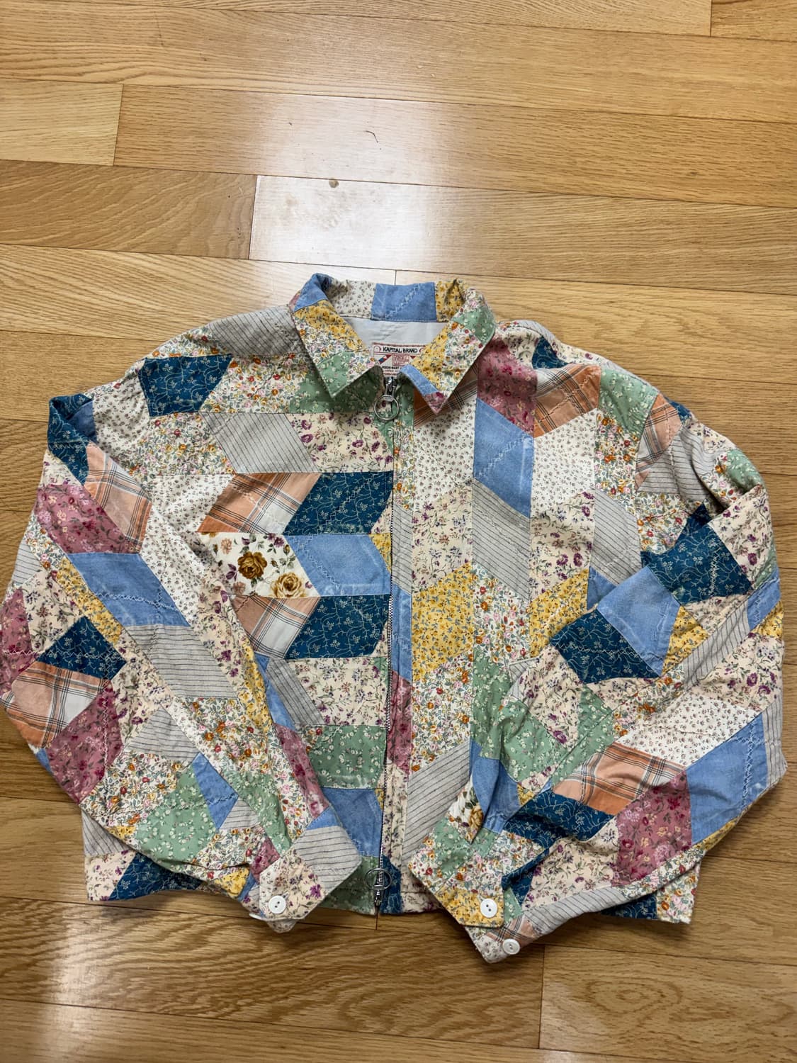 캐피탈 야바네 퀼트 패치워크자켓 3사이즈 새상품 상품이미지1