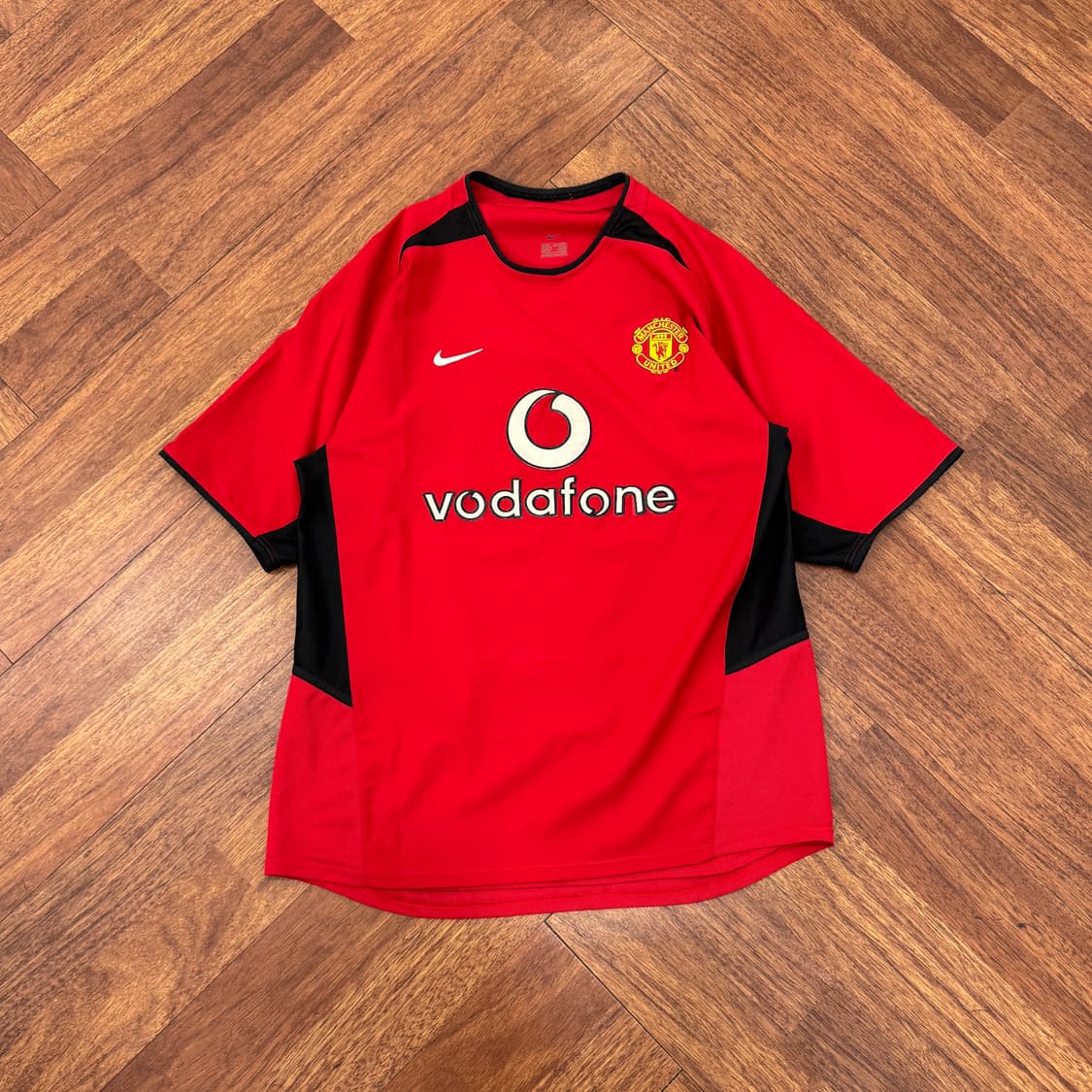 M 나이키 맨체스터 유나이티드 02시즌 보다폰 유니폼 상품이미지1