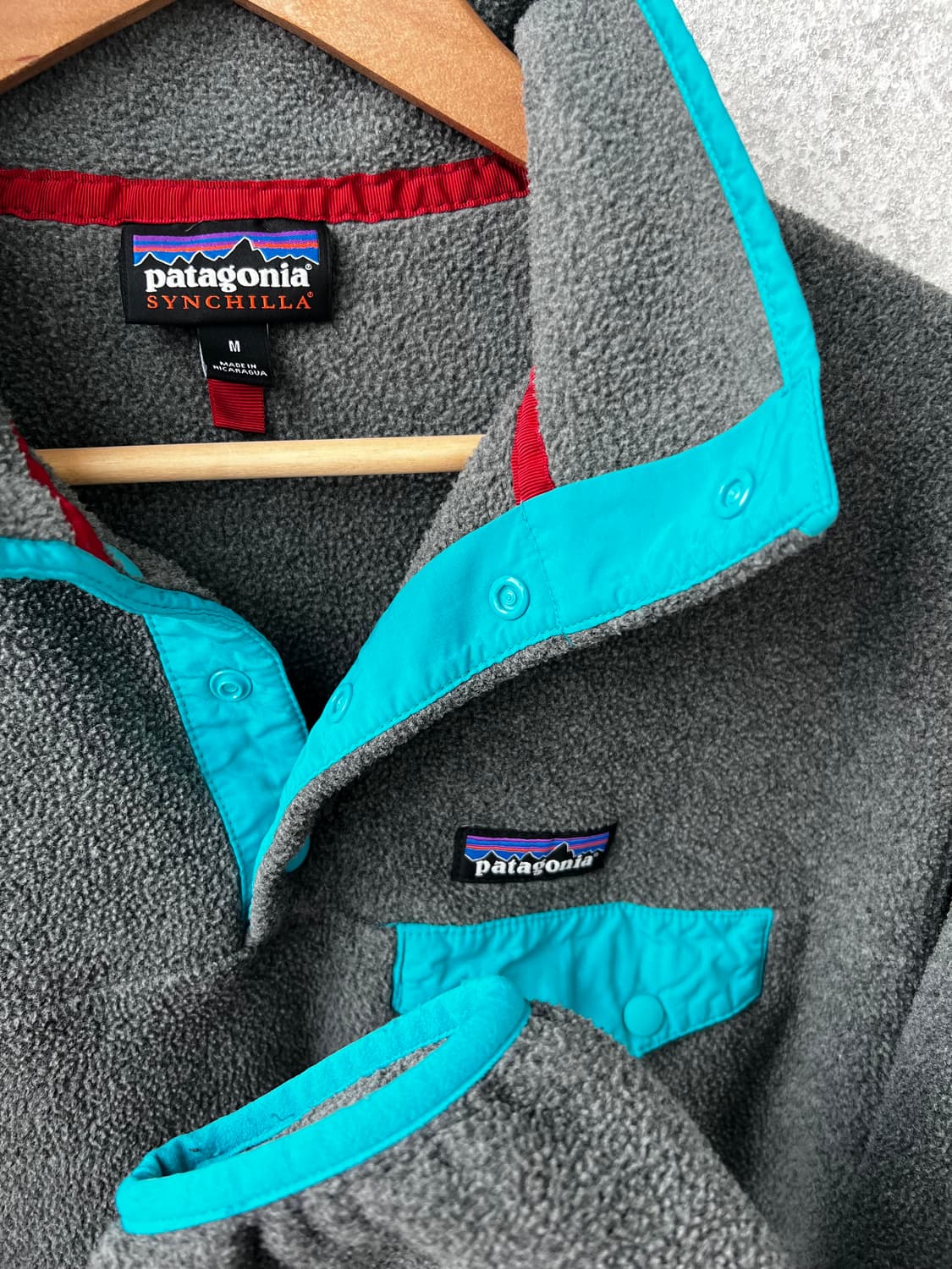 빈티지 파타고니아 신칠라 니켈 틸 블루 우먼M 상품이미지3