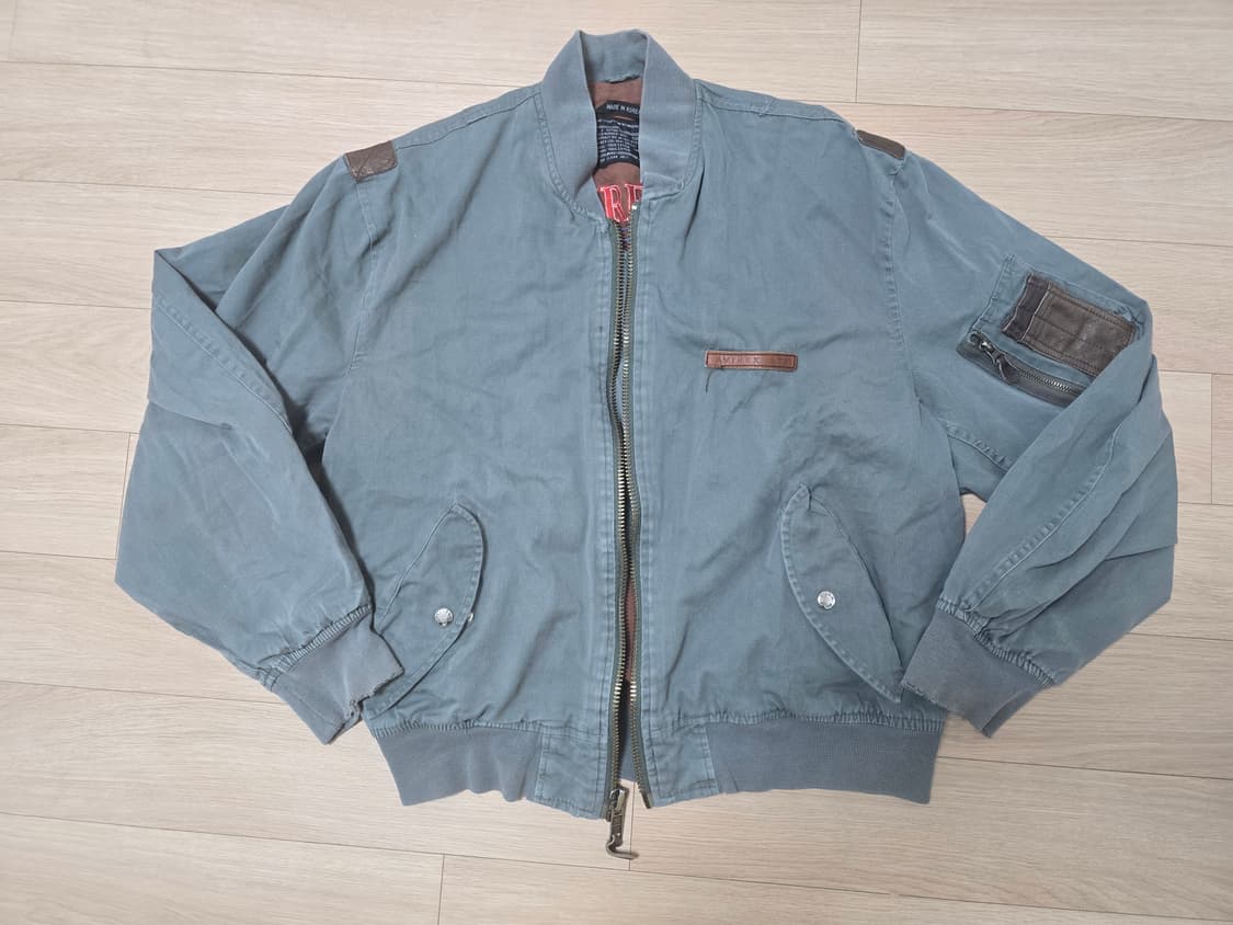 아비렉스 AVIREX MA-1 럭키 린디 린드버그 코튼 봄버 자켓  L 상품이미지1