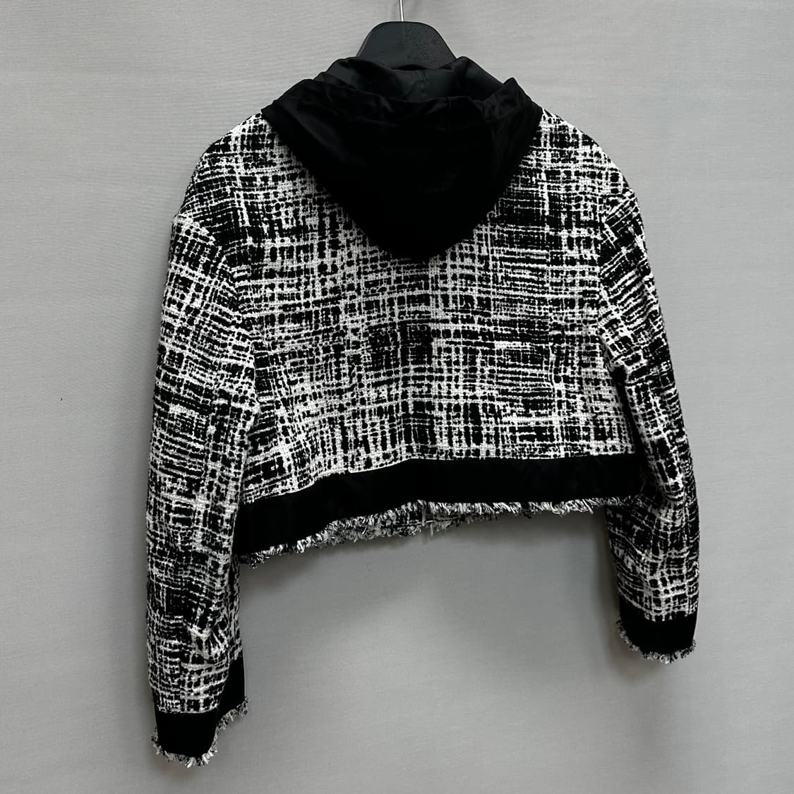 프라다 트위드 프론트 삼각로고 후드 자켓 ( 44~55 ) 상품이미지5