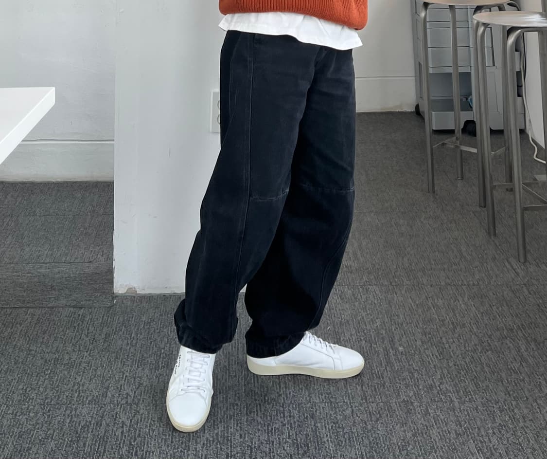 쿠어 벨티드 커브 팬츠 상품이미지5