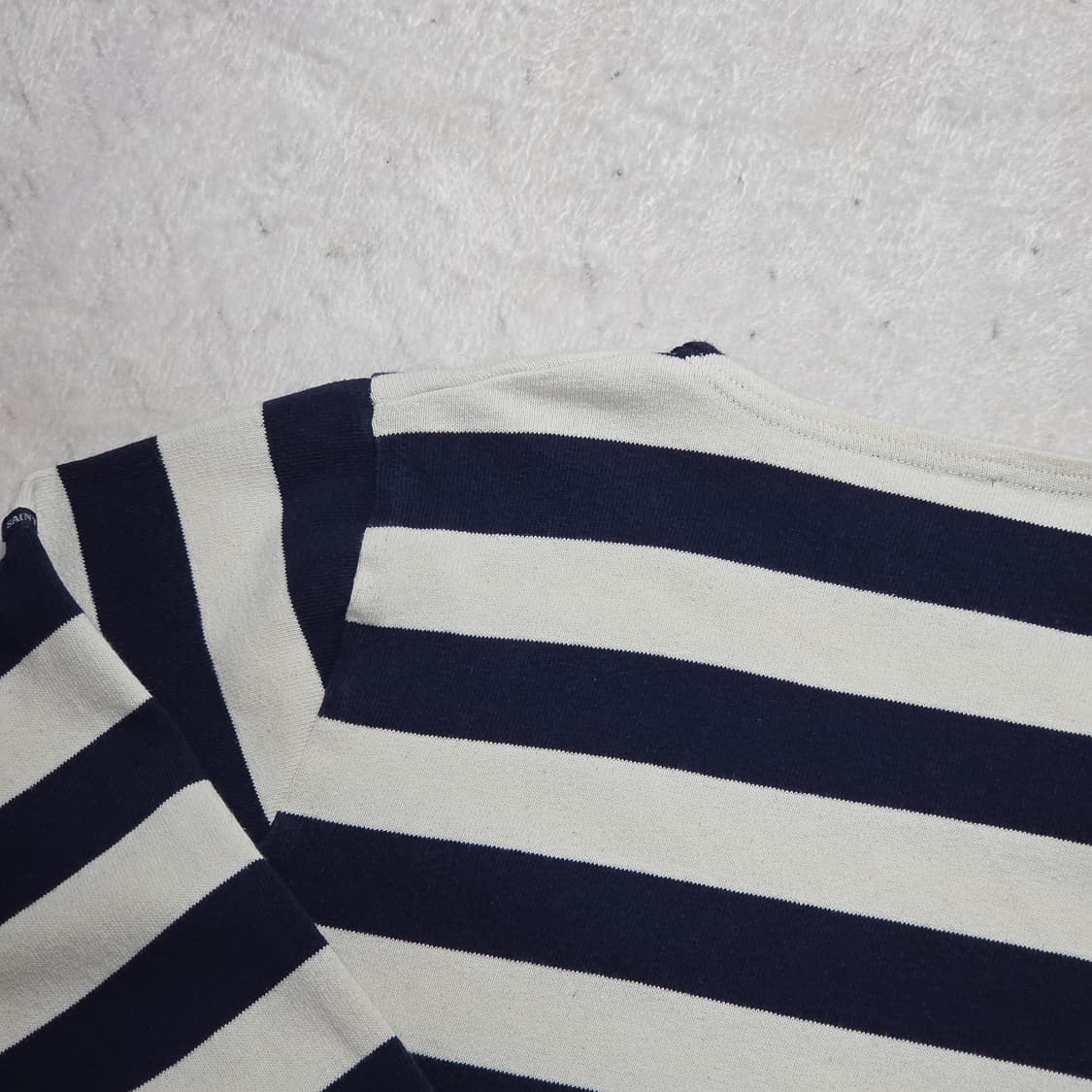 세인트 제임스 보트넥 스트라이프 8부 티셔츠 상품이미지5