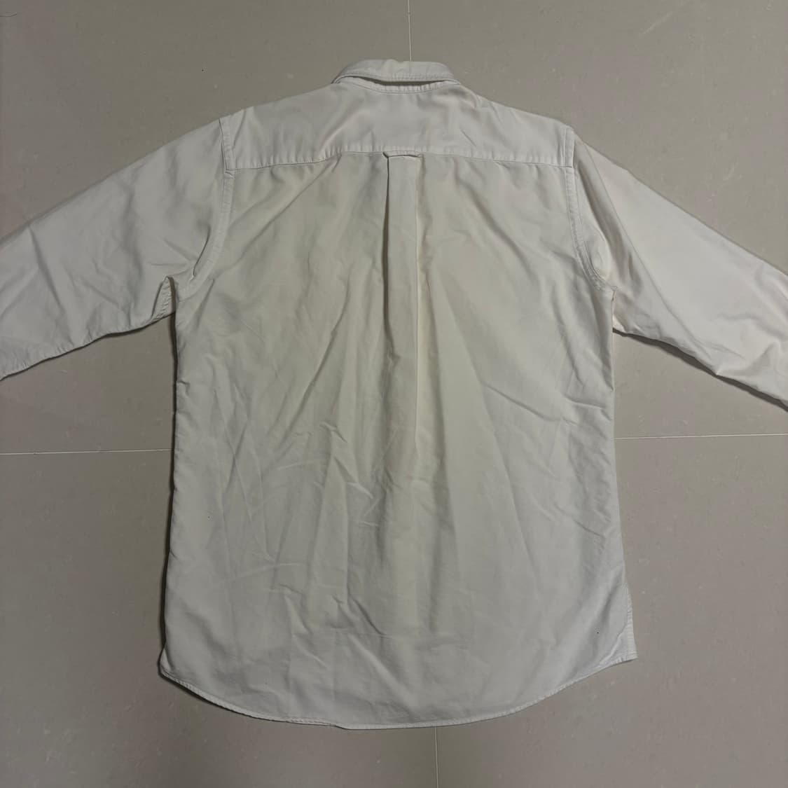 정품 유니클로 화이트 옥스포드 셔츠 상품이미지4