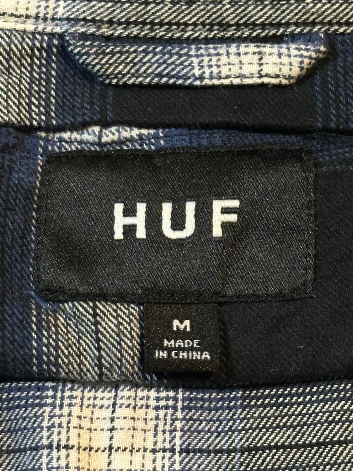 허프 HUF 투포켓 플란넬 체크셔츠 상품이미지4
