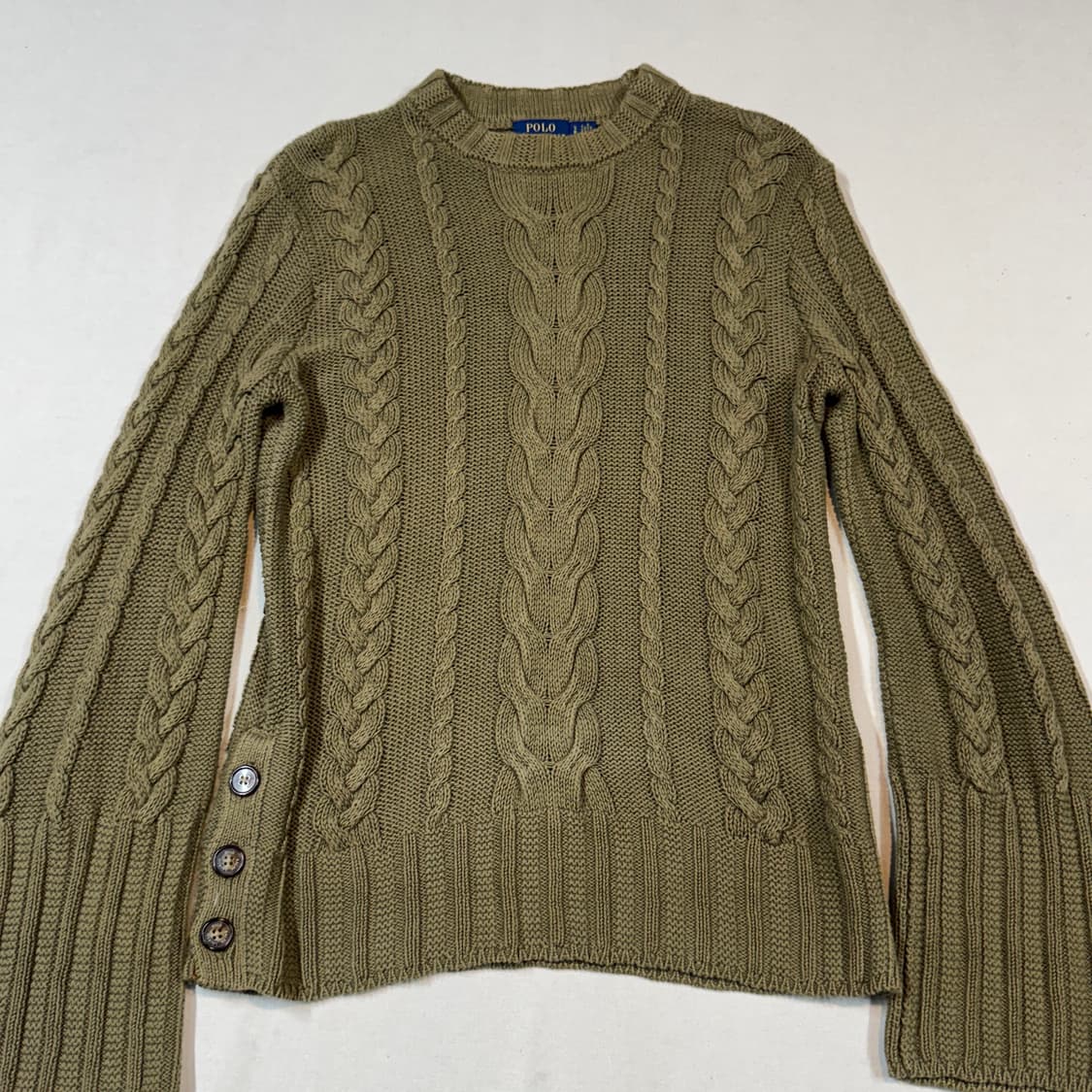 S) 폴로 랄프로렌 케이블 꽈배기 니트 상품이미지2