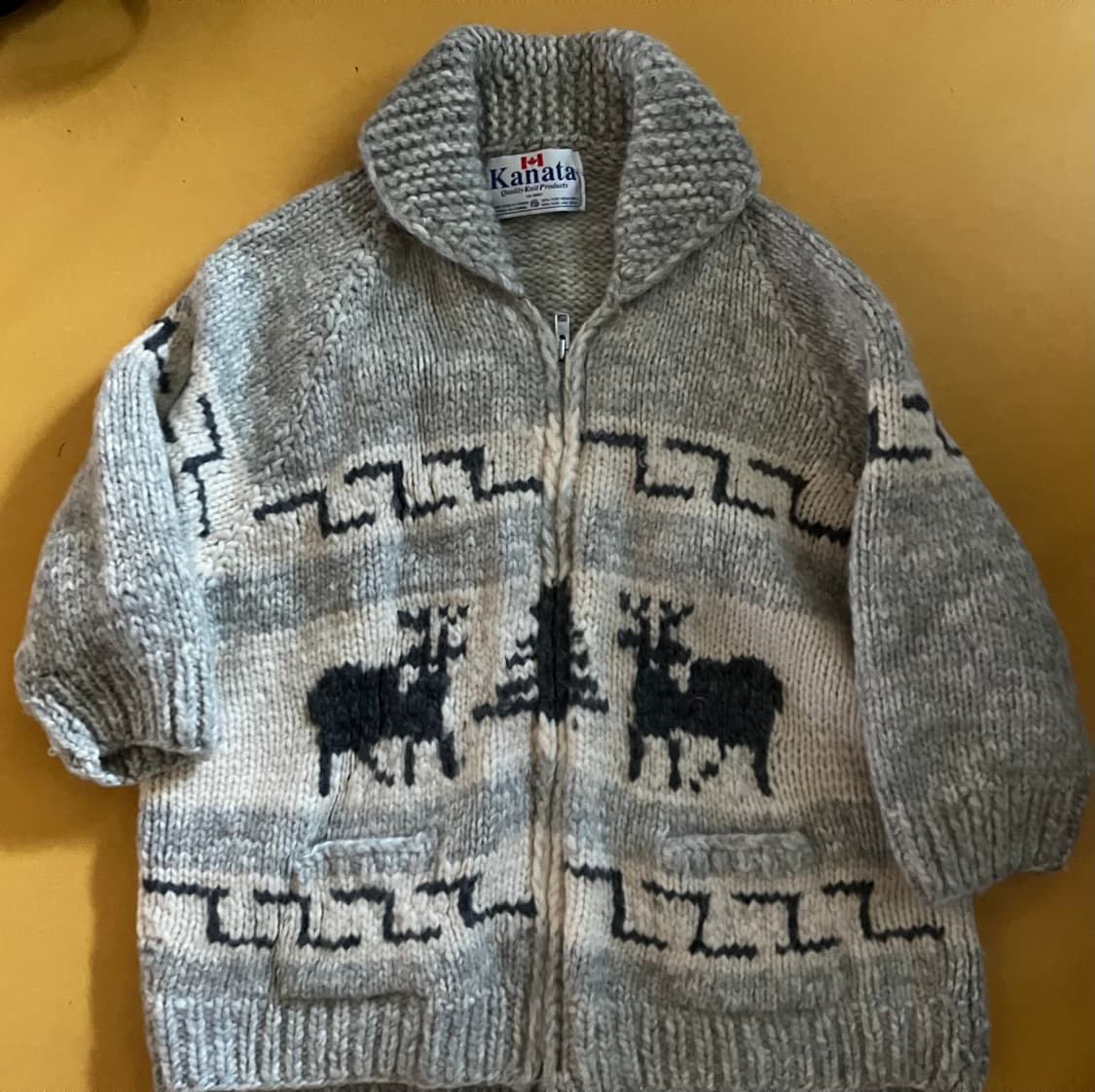 카나타 노르딕 울 코위찬 집업 상품이미지1