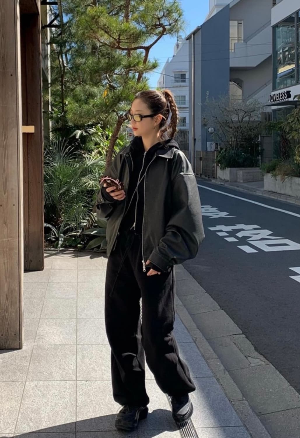 [OLSSEN] 올슨 자체제작 레더자켓(블랙) 상품이미지3