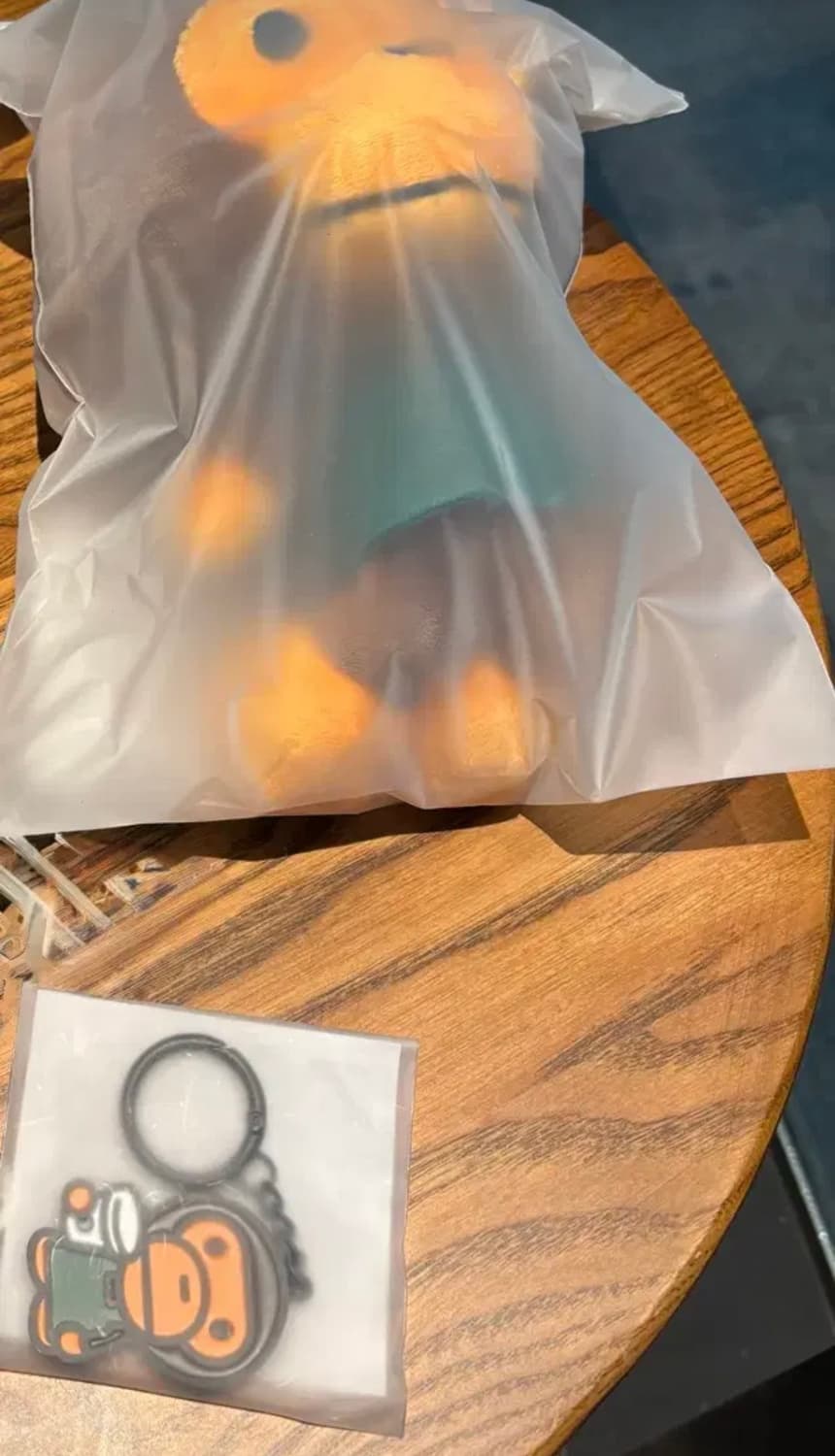 스타벅스 베이프 마일로 키링 폴더블 백 + 키링 일괄 판매 상품이미지3