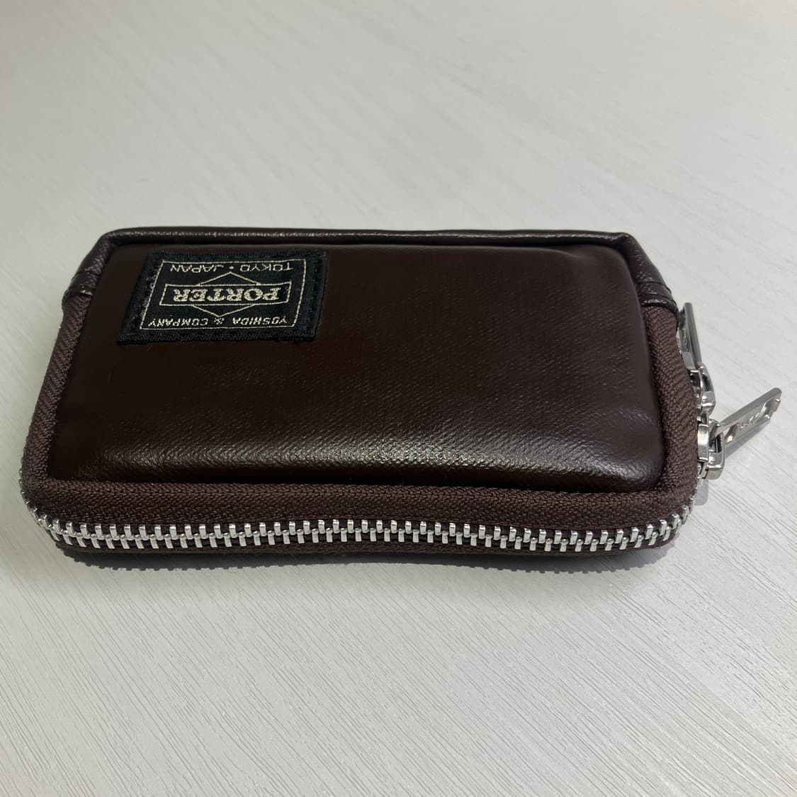 포터 프리스타일 멀티 코인 케이스 브라운 상품이미지2