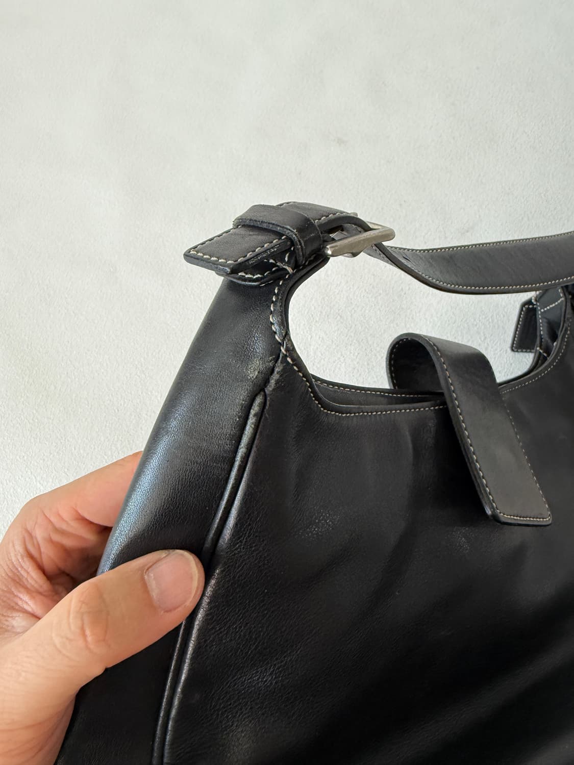 올드 코치(COACH) 레더 숄더백 상품이미지4