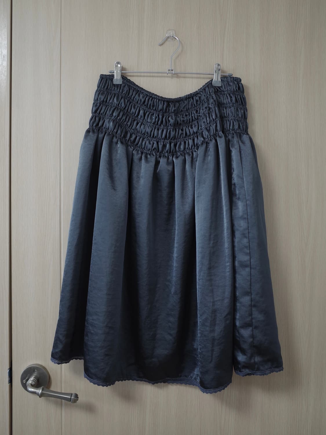 파르티멘토우먼 LACE TRIM SMOCKING MIDI SKIRT 상품이미지8