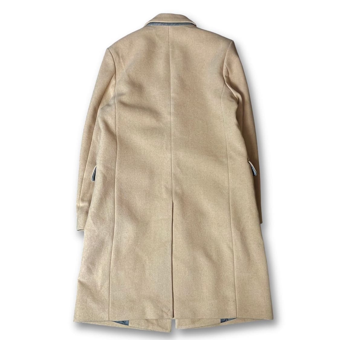 에잇세컨즈 연베이지 롱 싱글 코트 M 상품이미지2