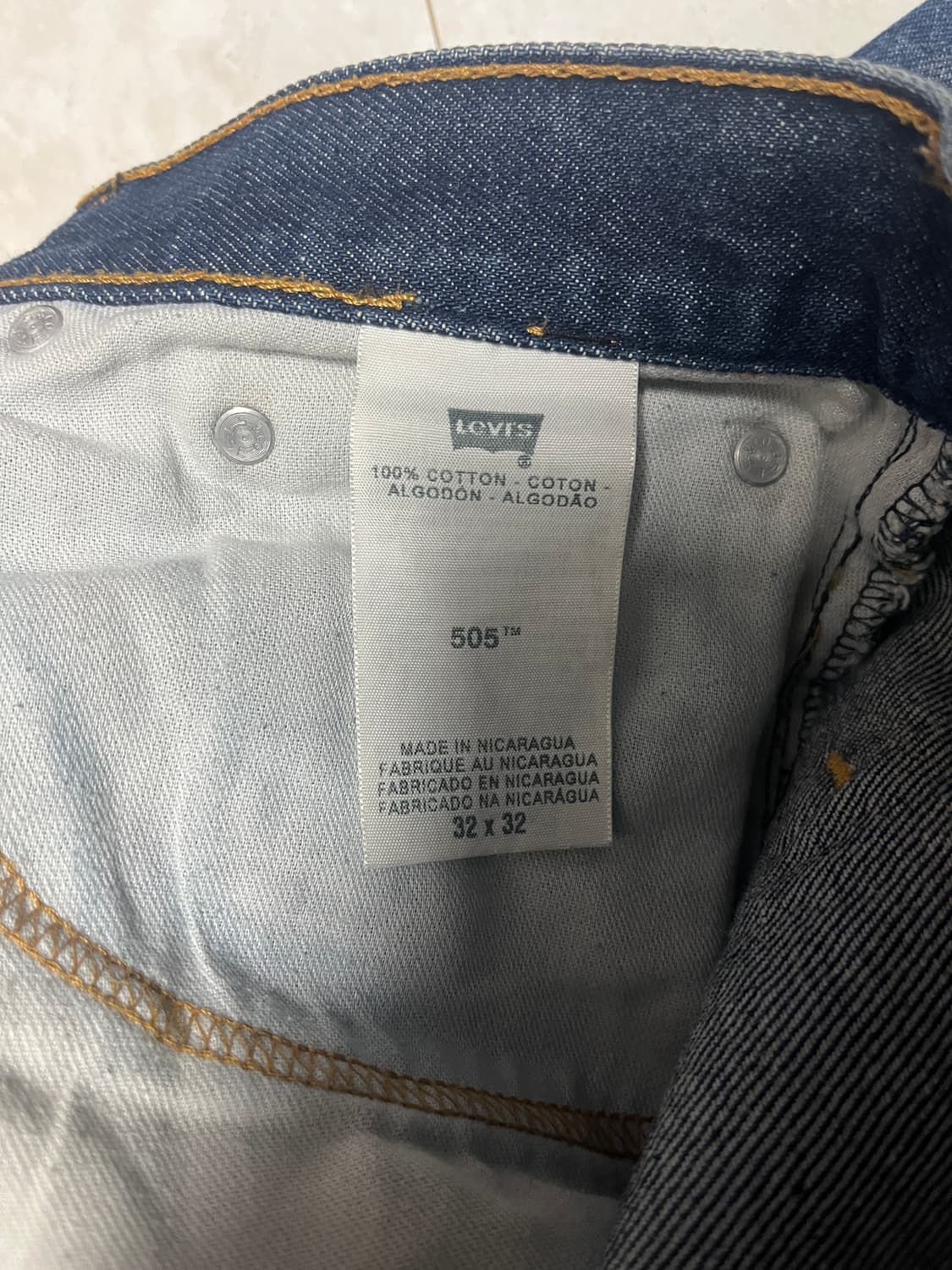 리바이스 505 32/32 상품이미지4