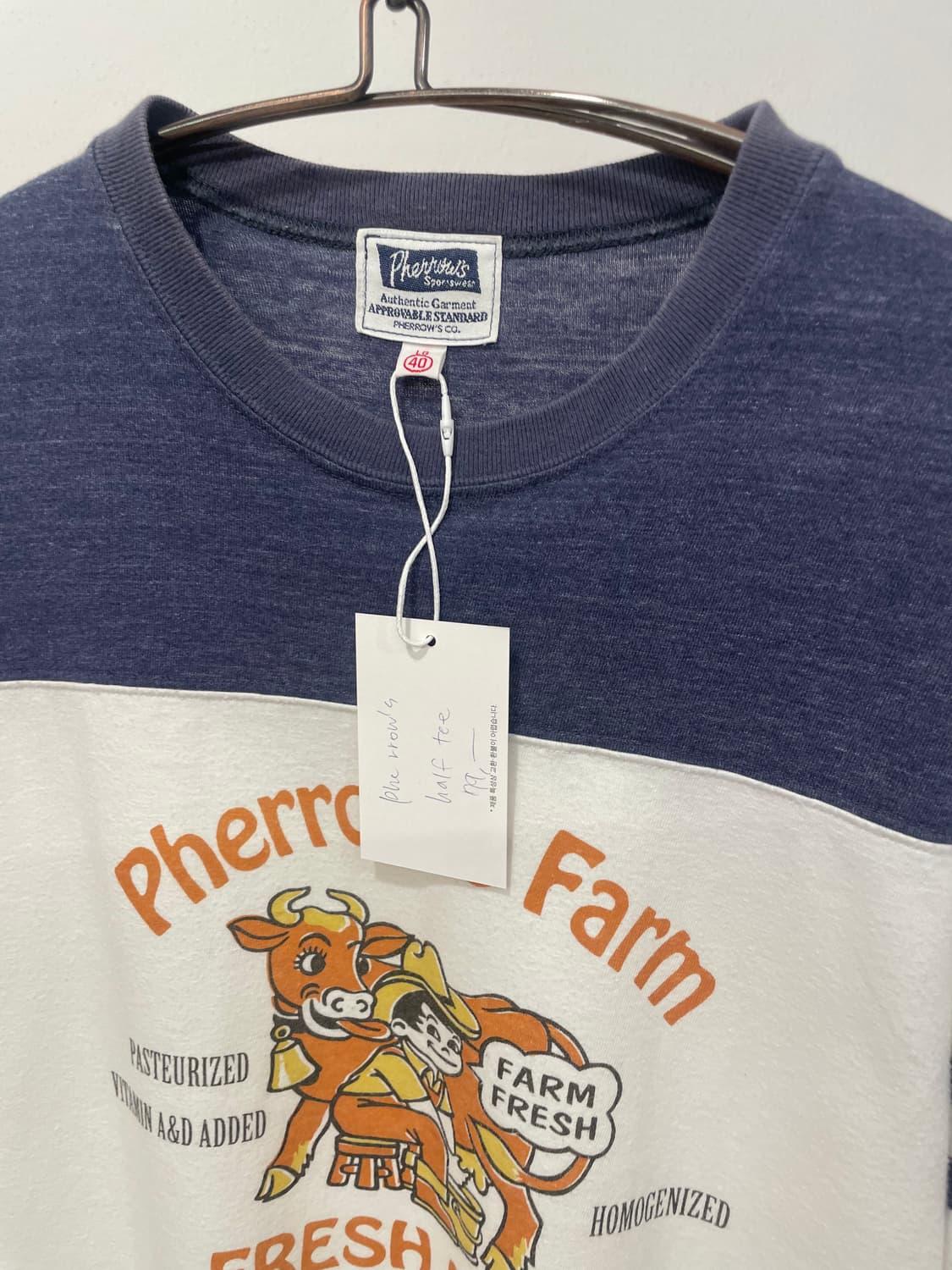 pherrows madras half tee 상품이미지2