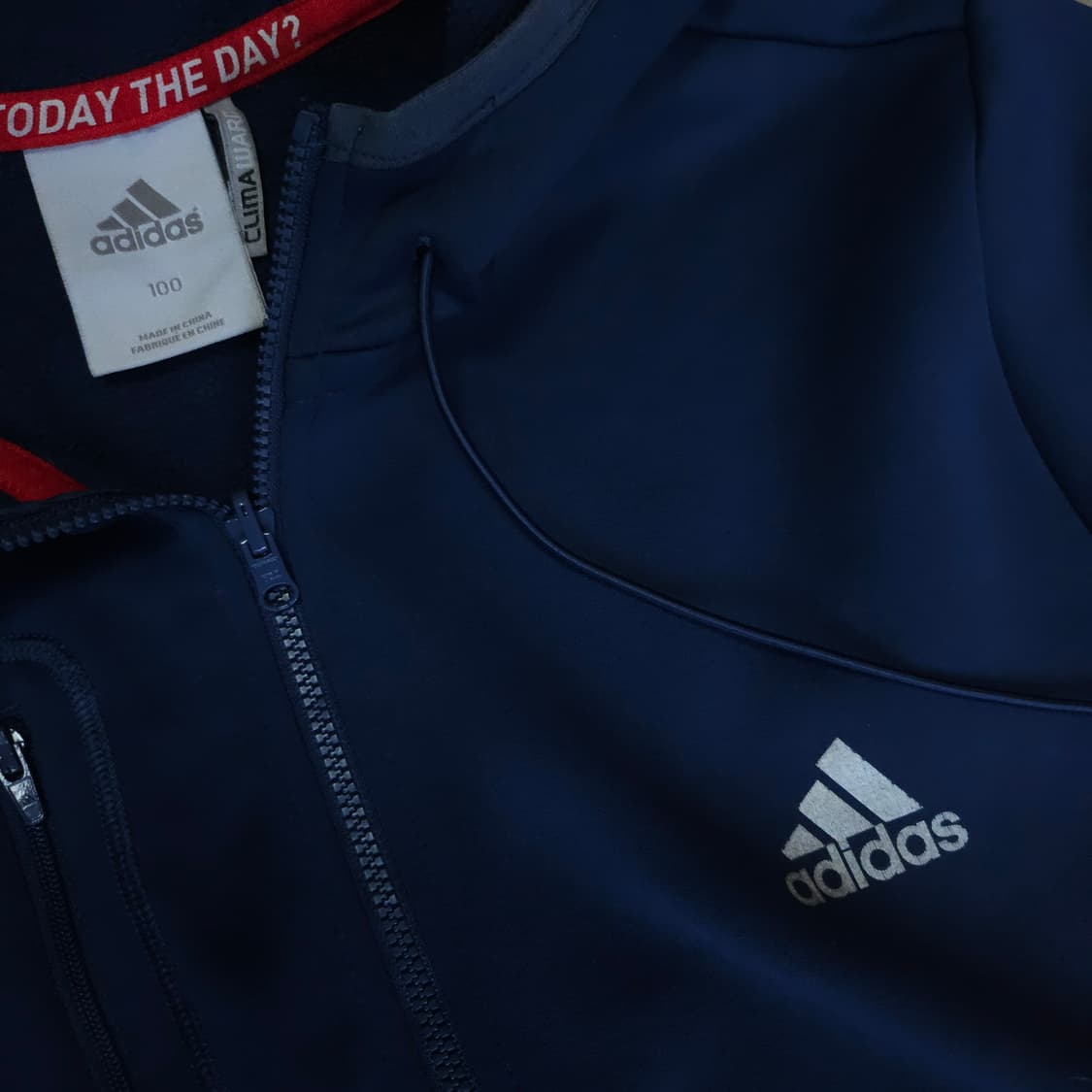 아디다스 네이비 져지 100-105 트랙탑 저지 상품이미지6