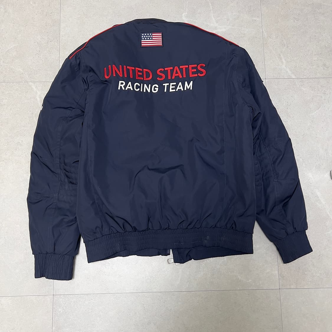 (우체국 택포가격) 폴로 랄프로렌 USA 레이싱팀 패딩점퍼자켓 네이비 L 상품이미지2