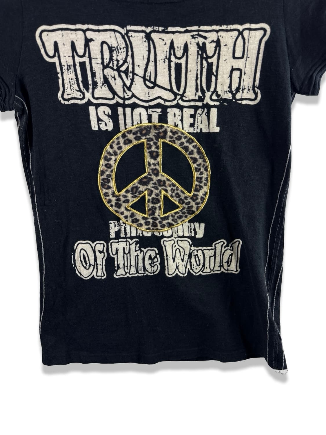 JPN 갸루 Y2K 레이어드 반팔티2370 상품이미지4