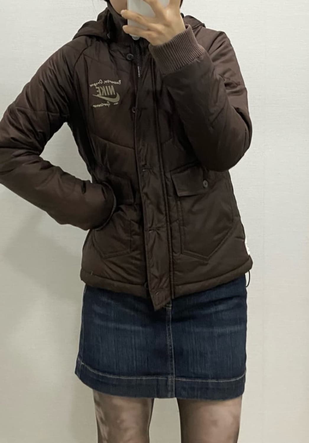 나이키 브라운 패딩 상품이미지2