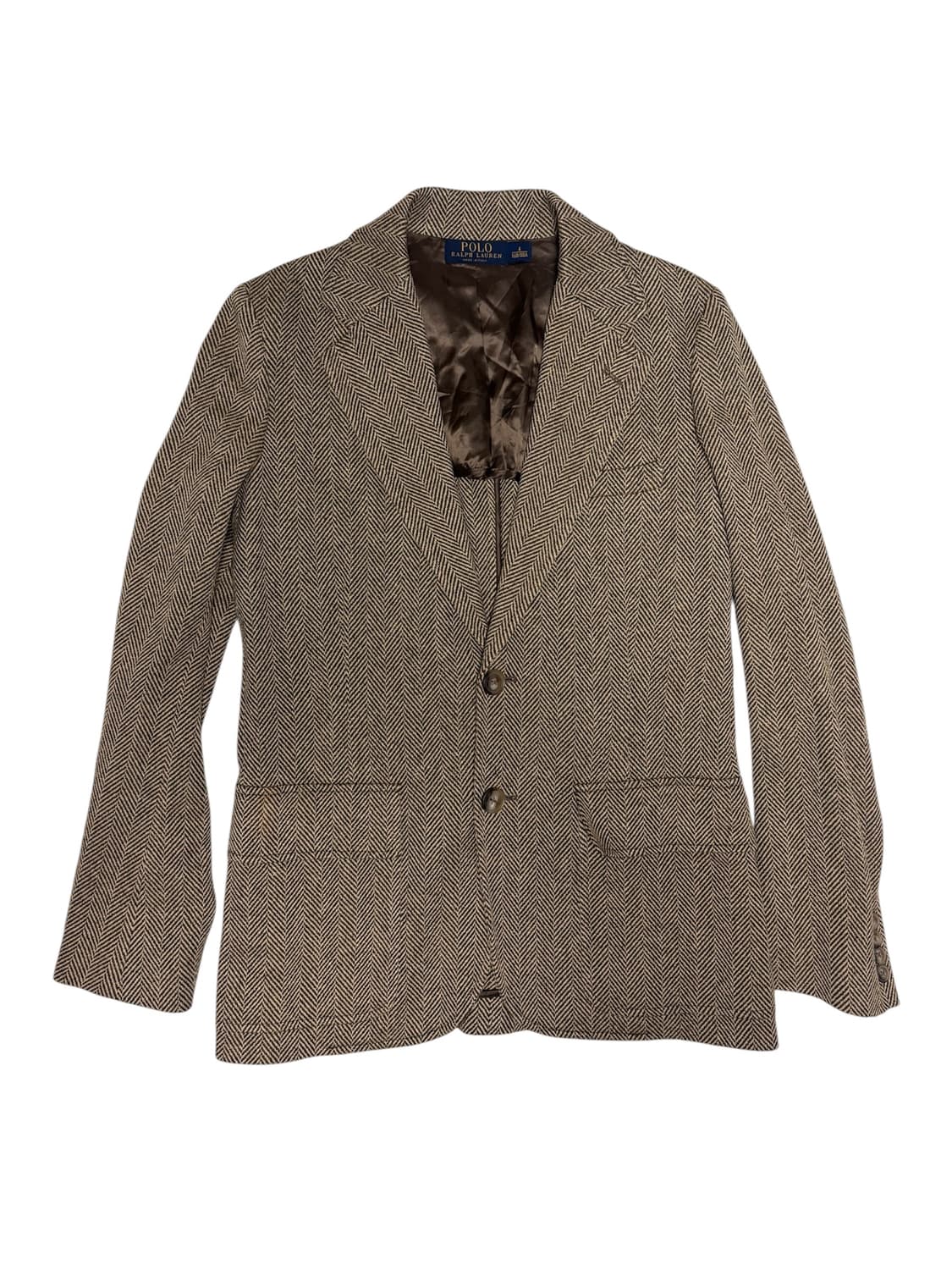 폴로 랄프로렌 여성 헤링본 실크 블렌드 블레이저 자켓 4사이즈 상품이미지1