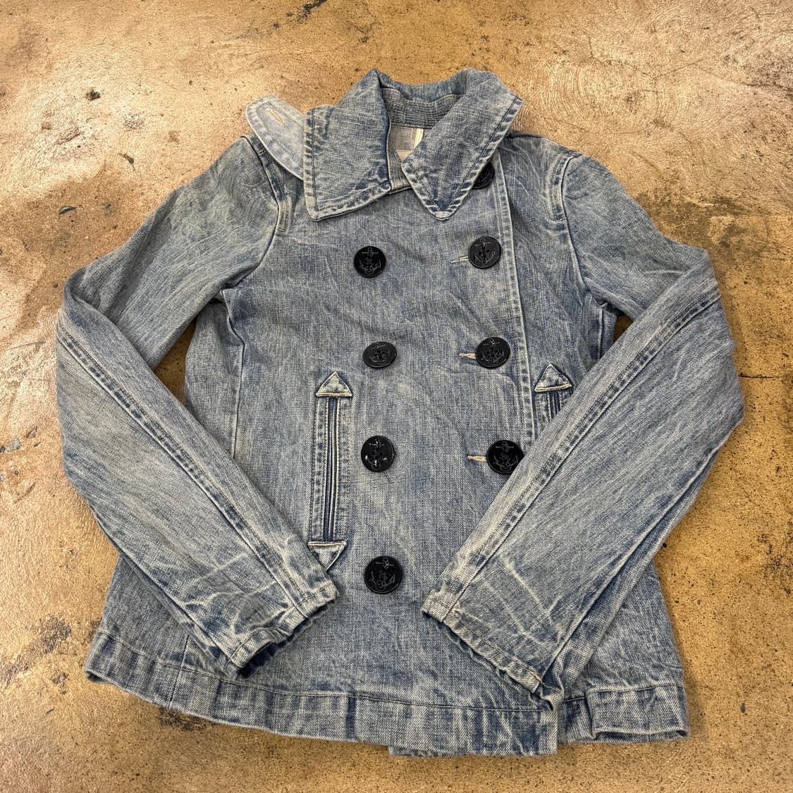 [정품/XS] 데님앤서플라이 랄프로렌 더블 데님 자켓 b8 상품이미지2