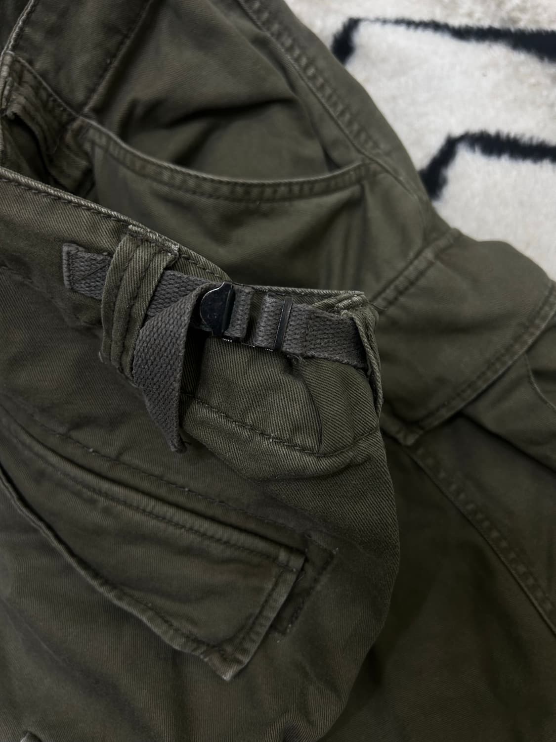 [L]아비렉스 유틸리티 카고 팬츠/카키 상품이미지3