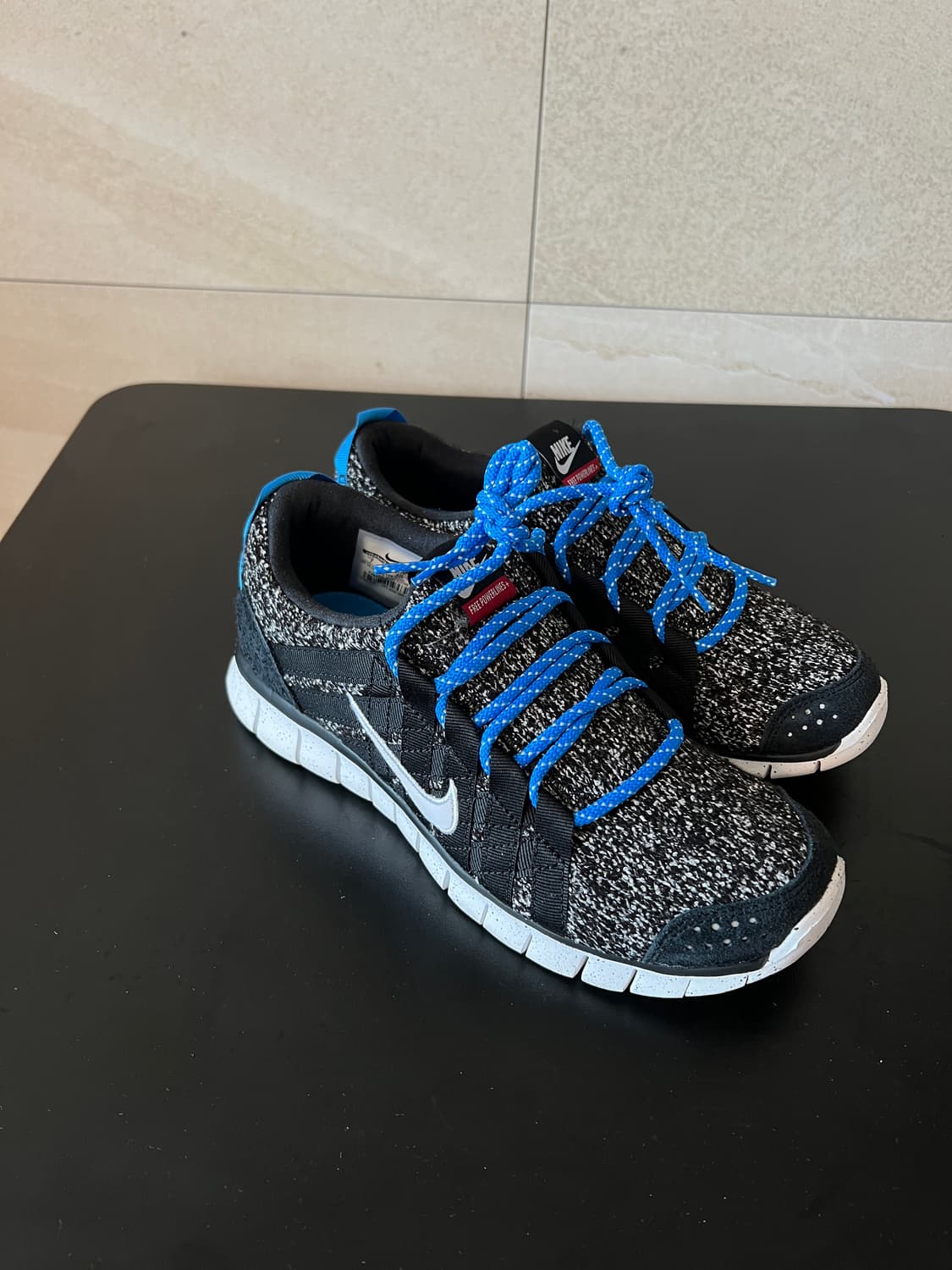 [250mm] 나이키 프리 파워라인+ NRG (블랙/화이트/블루) 상품이미지1