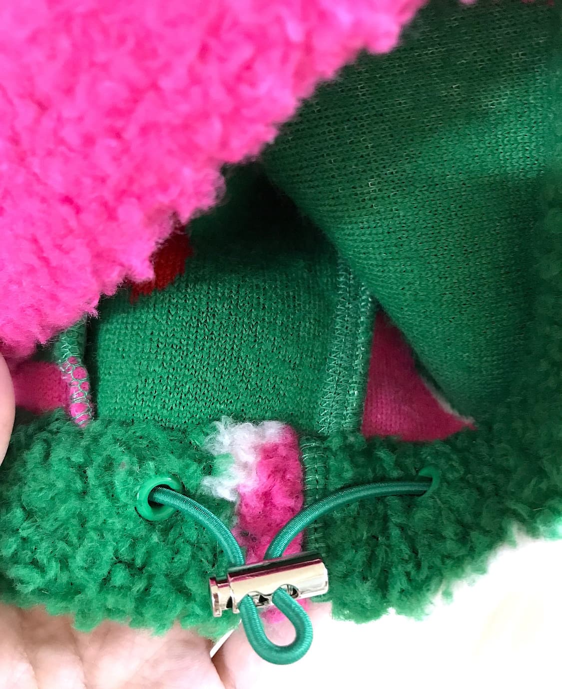 @새상품@ JW앤더슨 오버사이즈 플리스 자켓 멀티컬러 상품이미지9