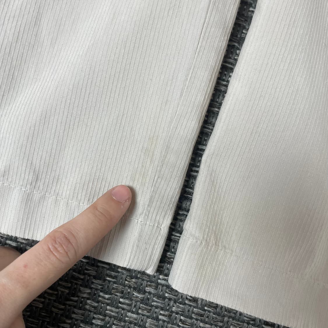 (34) 헨리코튼 백 자수로고 연베이지 코튼 팬츠 상품이미지5