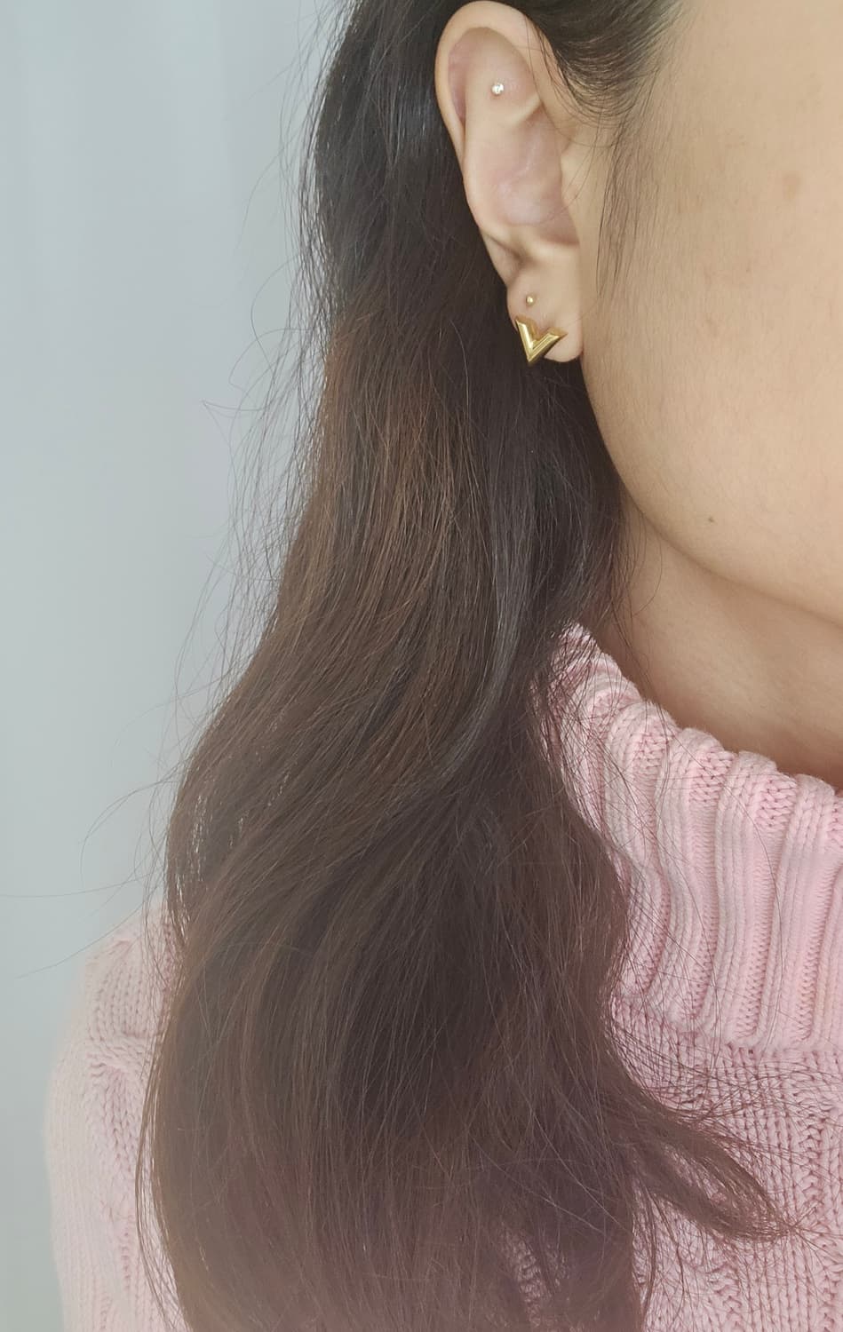 루이비통 에센셜 v 귀걸이 골드 [정품/쇼핑백풀세트] 상품이미지6