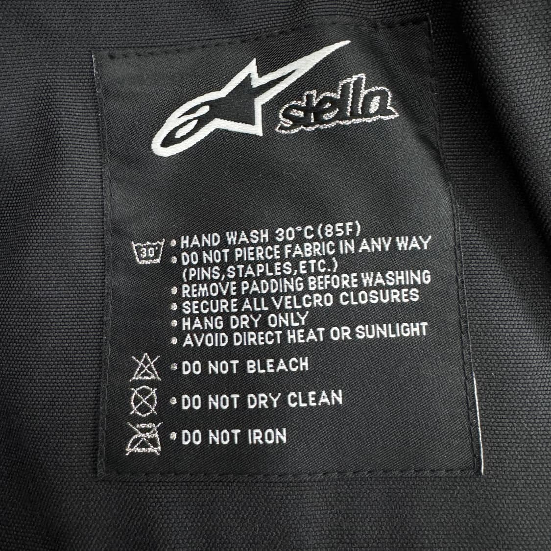 알파인스타 하늘색 색감 바이커 자켓 상품이미지10