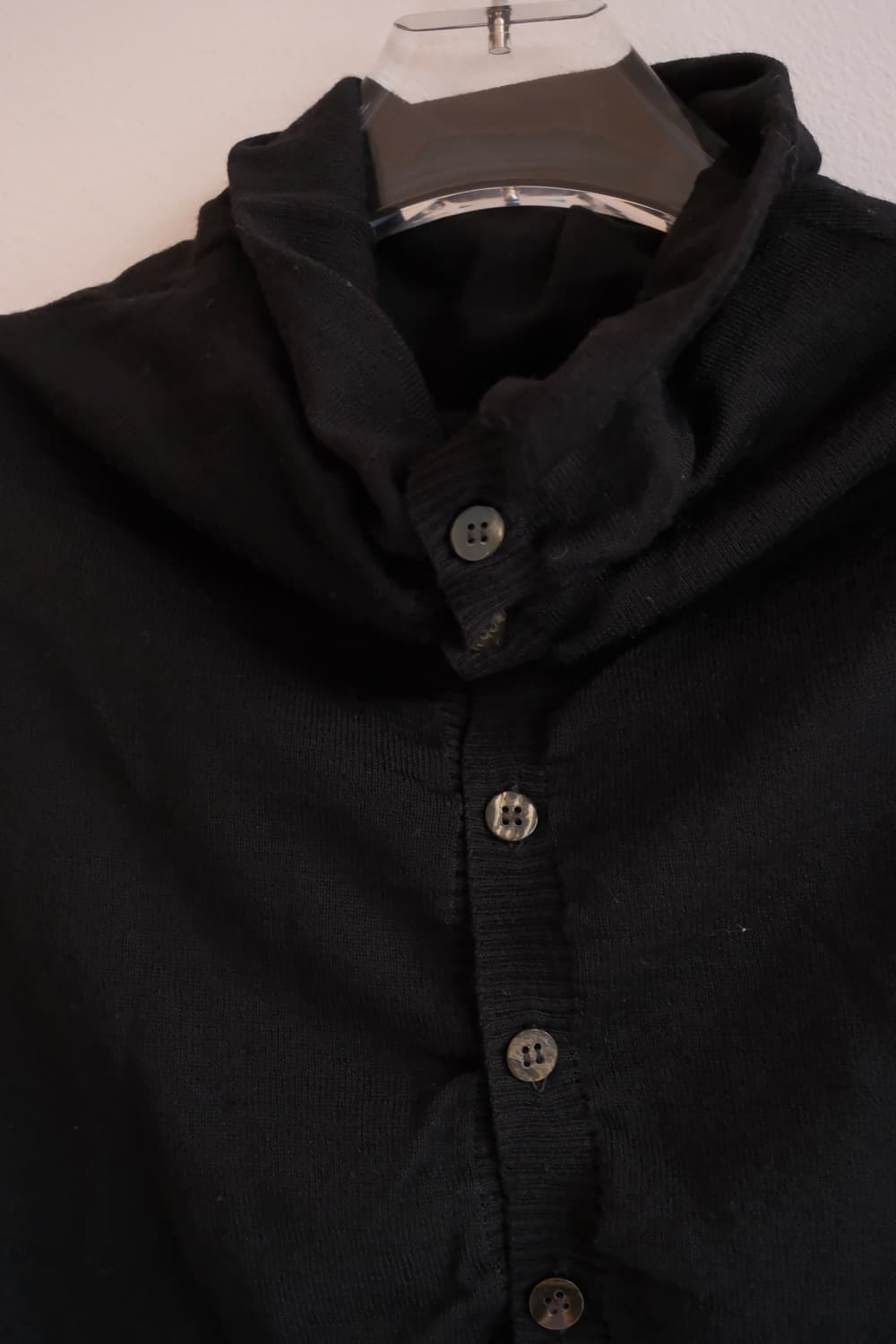 96aw layered cowl neck cardigan 상품이미지6