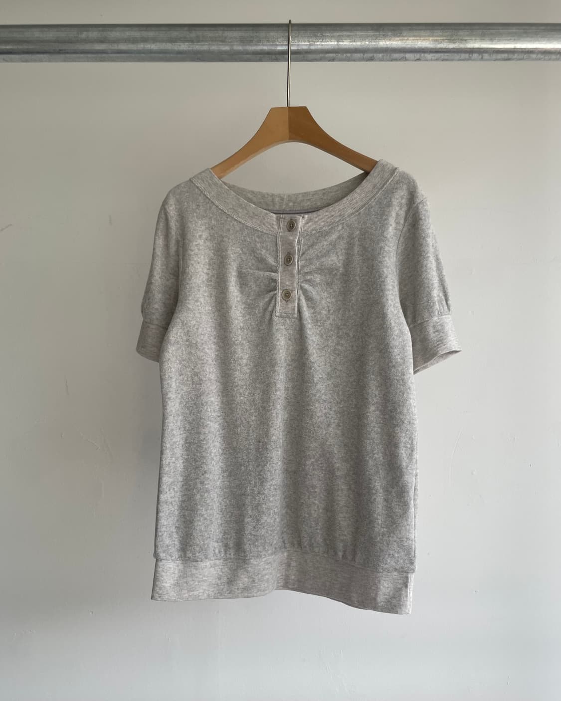 Terry button pullover 상품이미지3