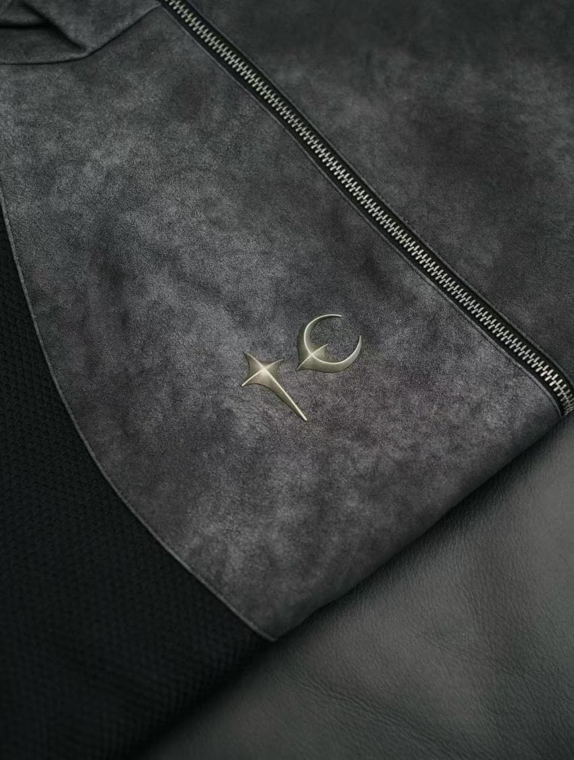 아디다스 x 떠그 클럽 팀가이스트 스웨트 후드 집업 나이트 인디고 L 상품이미지3