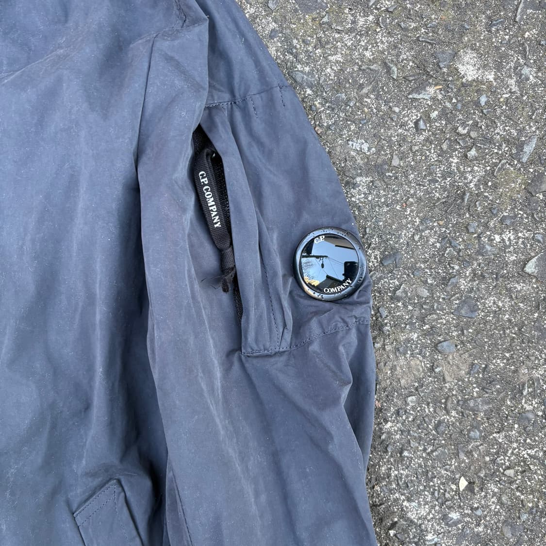 씨피컴퍼니 나일론 & 폴리 믹스 트렌치 코트 상품이미지3