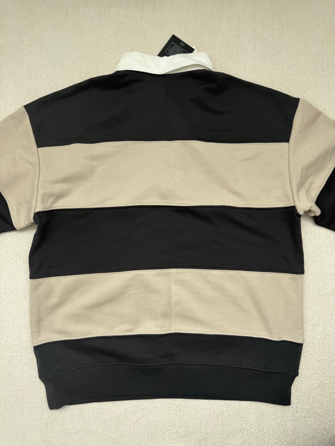 레더리 럭비 스트라이프 맨투맨 챠콜 상품이미지9